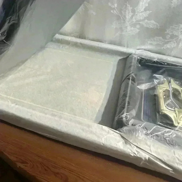 Vintage Brand New  Set of 3 Lacquerware Tray Set - Never Assembled - MCM Kitchen - Picture 3 of 4